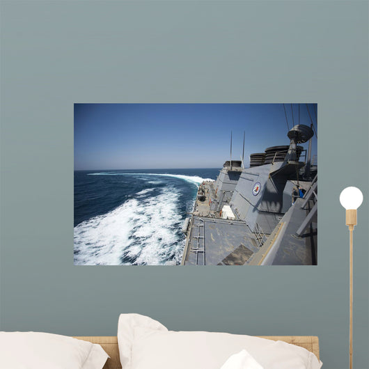 Guided-missile Destroyer Uss Arleigh Wall Decal
