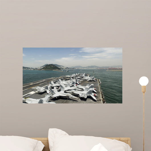 Uss George Washington Prepares Wall Decal