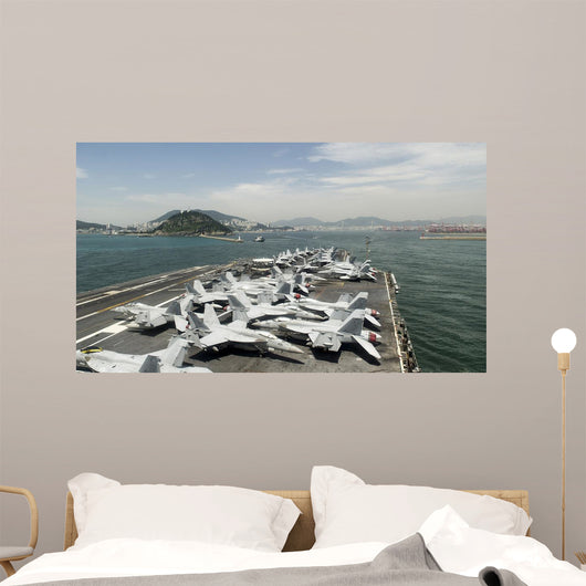 Uss George Washington Prepares Wall Decal