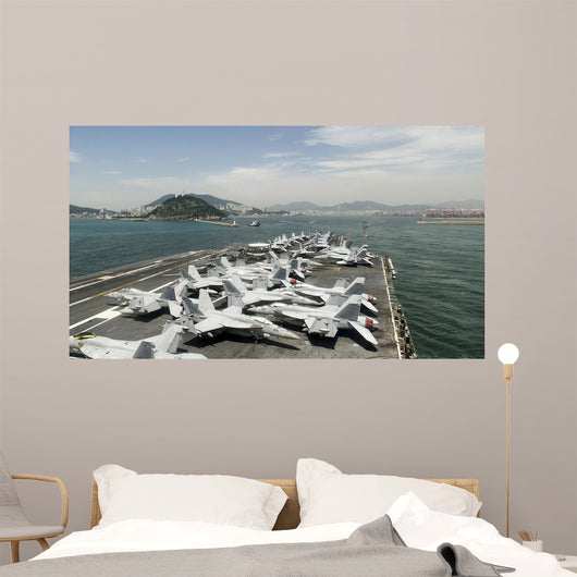 Uss George Washington Prepares Wall Decal