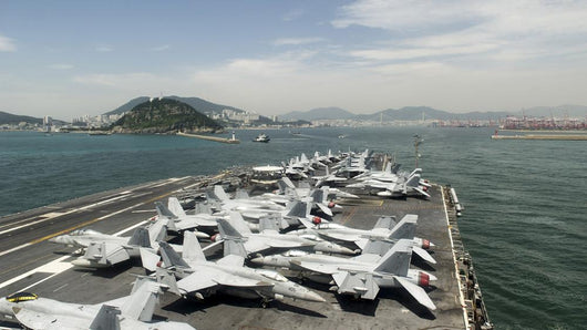 Uss George Washington Prepares Wall Decal