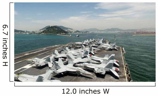 Uss George Washington Prepares Wall Decal