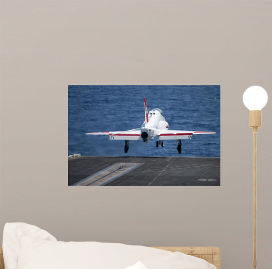 T-45c Goshawk Launches from Wall Decal