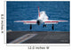 T-45c Goshawk Launches from Wall Decal