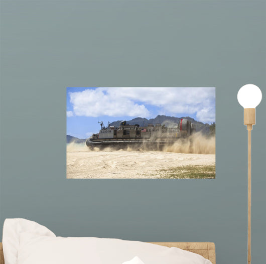 Landing Craft Air Cushion Wall Decal Design 4