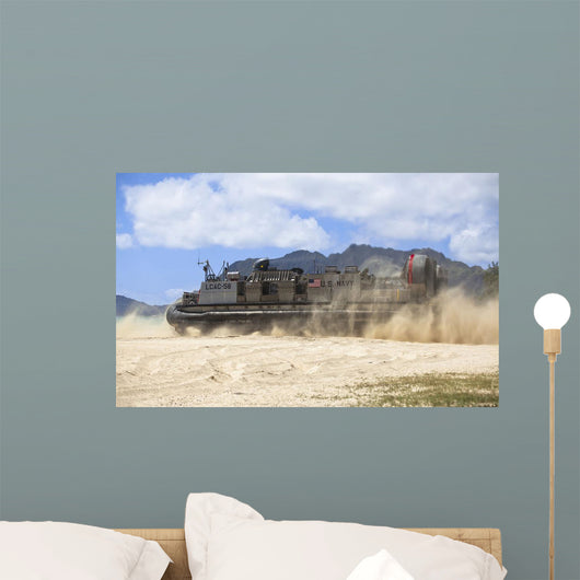 Landing Craft Air Cushion Wall Decal Design 4