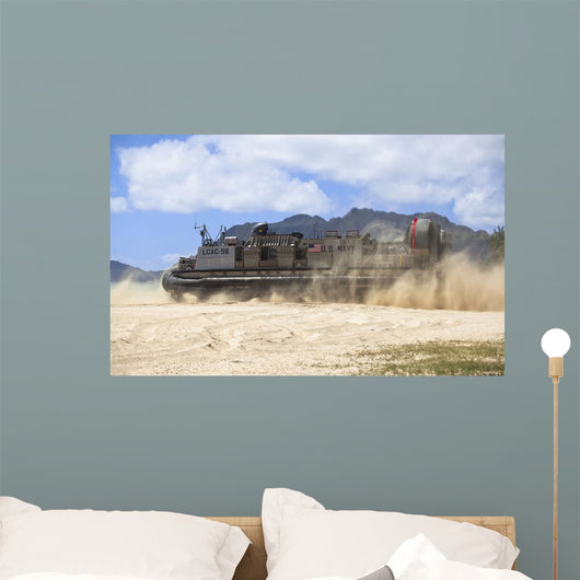 Landing Craft Air Cushion Wall Decal Design 4
