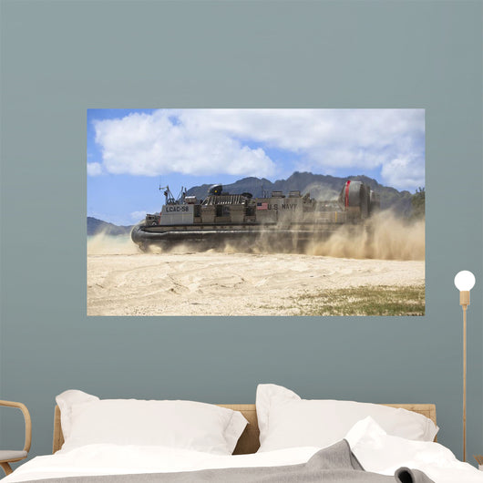 Landing Craft Air Cushion Wall Decal Design 4