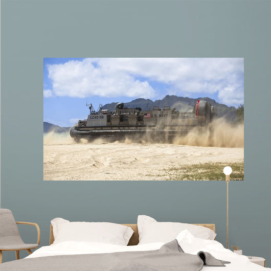 Landing Craft Air Cushion Wall Decal Design 4