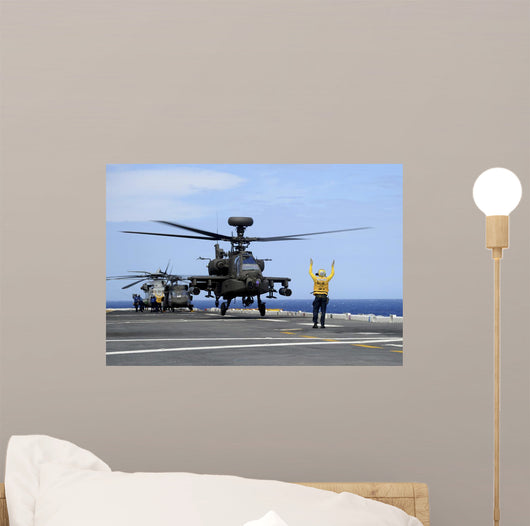 Us Army Ah-64e Apache Wall Decal