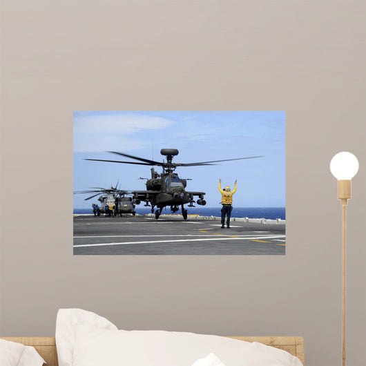 Us Army Ah-64e Apache Wall Decal