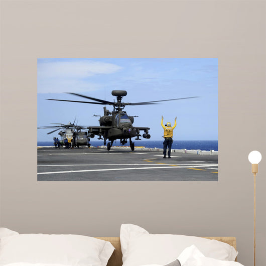 Us Army Ah-64e Apache Wall Decal