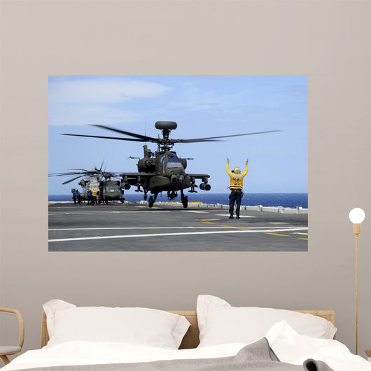 Us Army Ah-64e Apache Wall Decal
