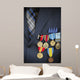 Close-up Medals and Awards Wall Decal
