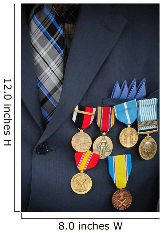 Close-up Medals and Awards Wall Decal