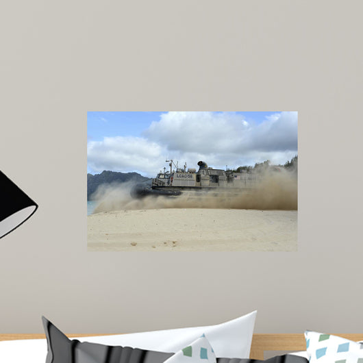 Landing Craft Air Cushion Wall Decal Design 1