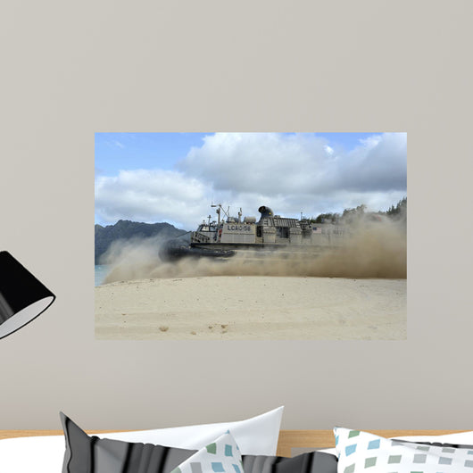 Landing Craft Air Cushion Wall Decal Design 1