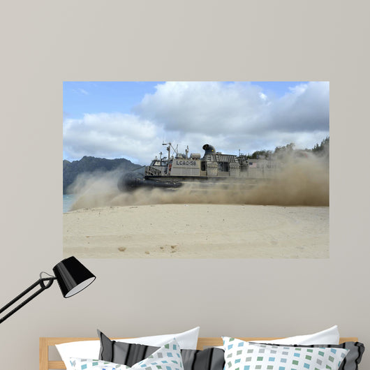 Landing Craft Air Cushion Wall Decal Design 1