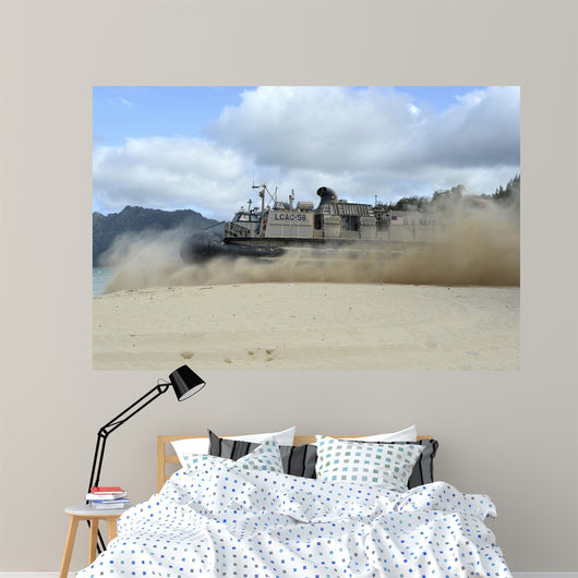 Landing Craft Air Cushion Wall Decal Design 1