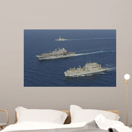 Usns Robert E Peary Wall Decal Design 2