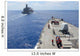 Sailors Stands aboard Uss Wall Decal