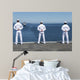 Sailors Man Rails aboard Wall Decal Design 1