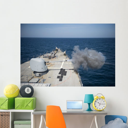 Mk-45 Lightweight Gun Is Wall Decal Design 1