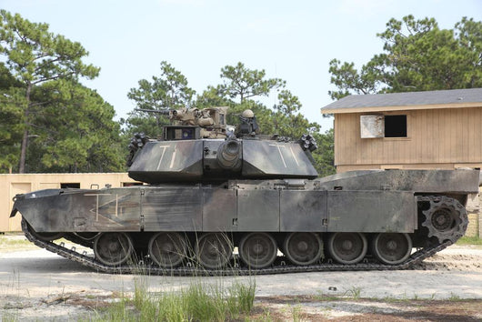 M1a1 Abrams Tank Takes Wall Decal