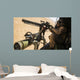 Crew Chief Mounts M134 Wall Decal
