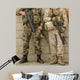 Spanish Marine and Us Wall Decal