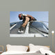 Us Navy Airman Cleans Wall Decal