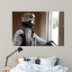 Us Marine Participates Urban Wall Decal