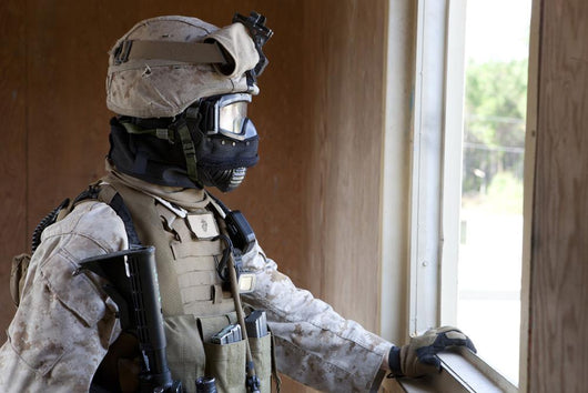 Us Marine Participates Urban Wall Decal