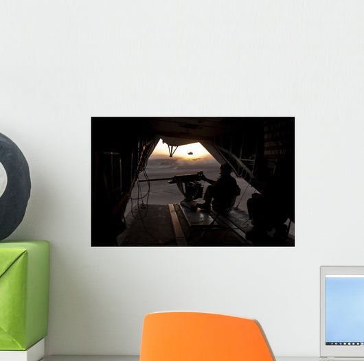 Us Marine Provides Aerial Wall Decal Design 2