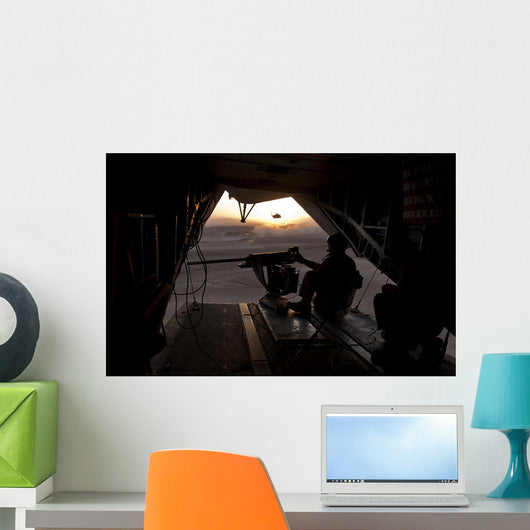 Us Marine Provides Aerial Wall Decal Design 2