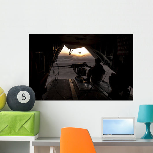 Us Marine Provides Aerial Wall Decal Design 2