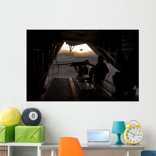 Us Marine Provides Aerial Wall Decal Design 2
