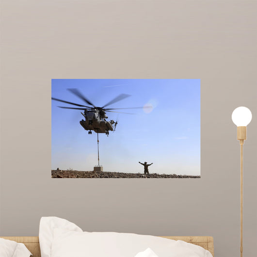 Ch-53e Super Stallion Conducts Wall Decal
