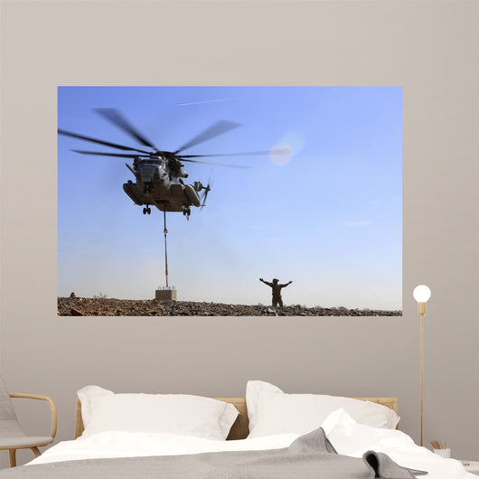 Ch-53e Super Stallion Conducts Wall Decal