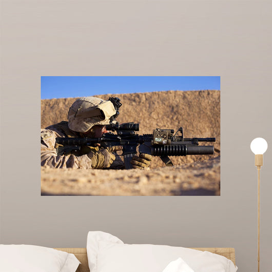 Us Marine Scans for Wall Decal Design 1