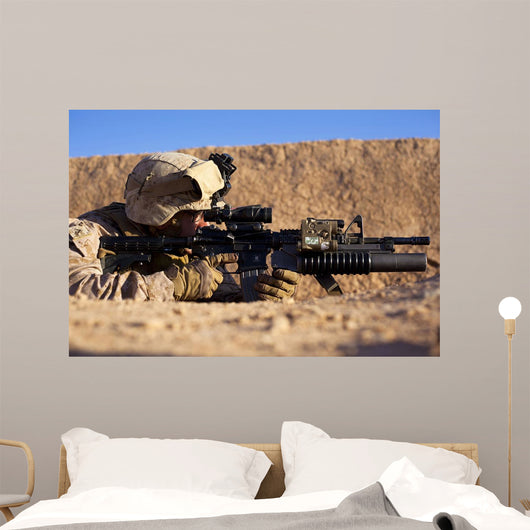 Us Marine Scans for Wall Decal Design 1