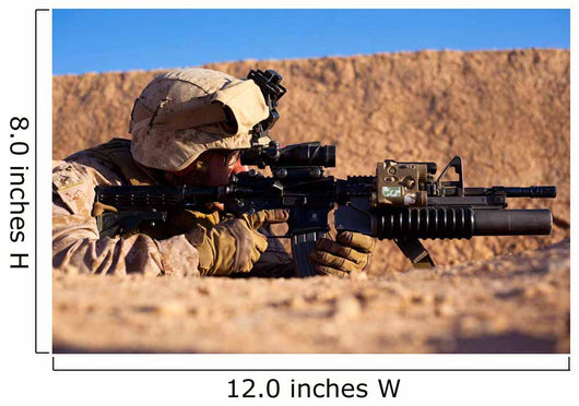 Us Marine Scans for Wall Decal Design 1