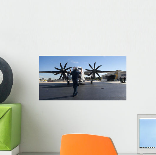 Us Sailor Signals to Wall Decal