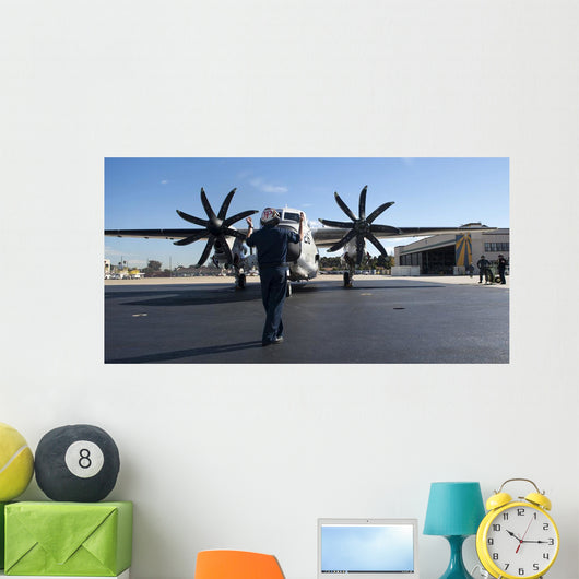Us Sailor Signals to Wall Decal