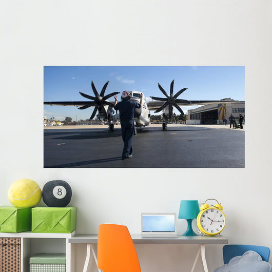 Us Sailor Signals to Wall Decal