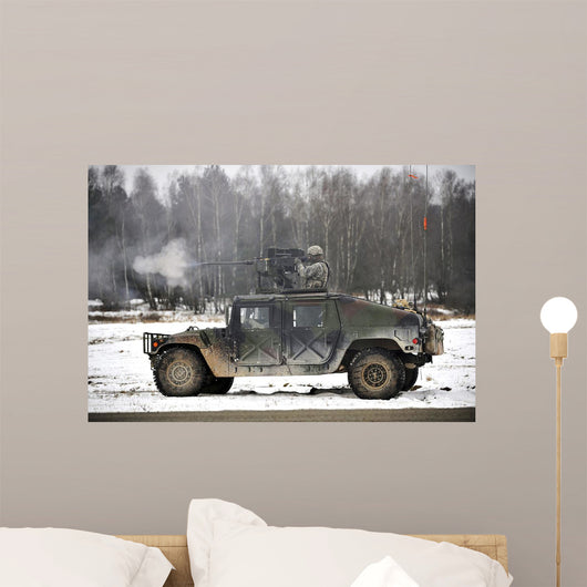 Us Army Paratrooper Fires Wall Decal