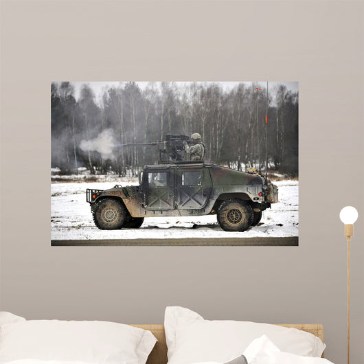 Us Army Paratrooper Fires Wall Decal