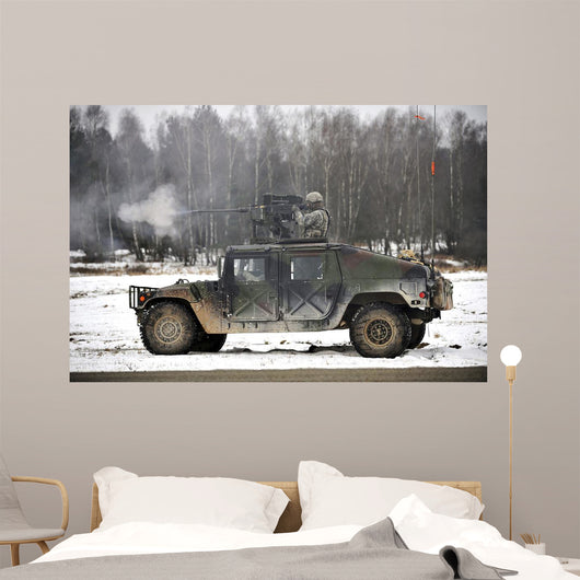 Us Army Paratrooper Fires Wall Decal