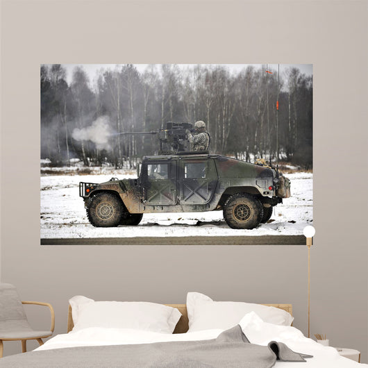 Us Army Paratrooper Fires Wall Decal