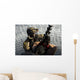Pararescueman Is Hoisted into Wall Decal
